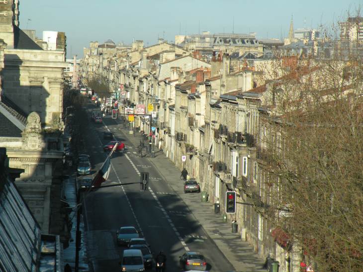  alignement des immeubles du Cours de la Marne